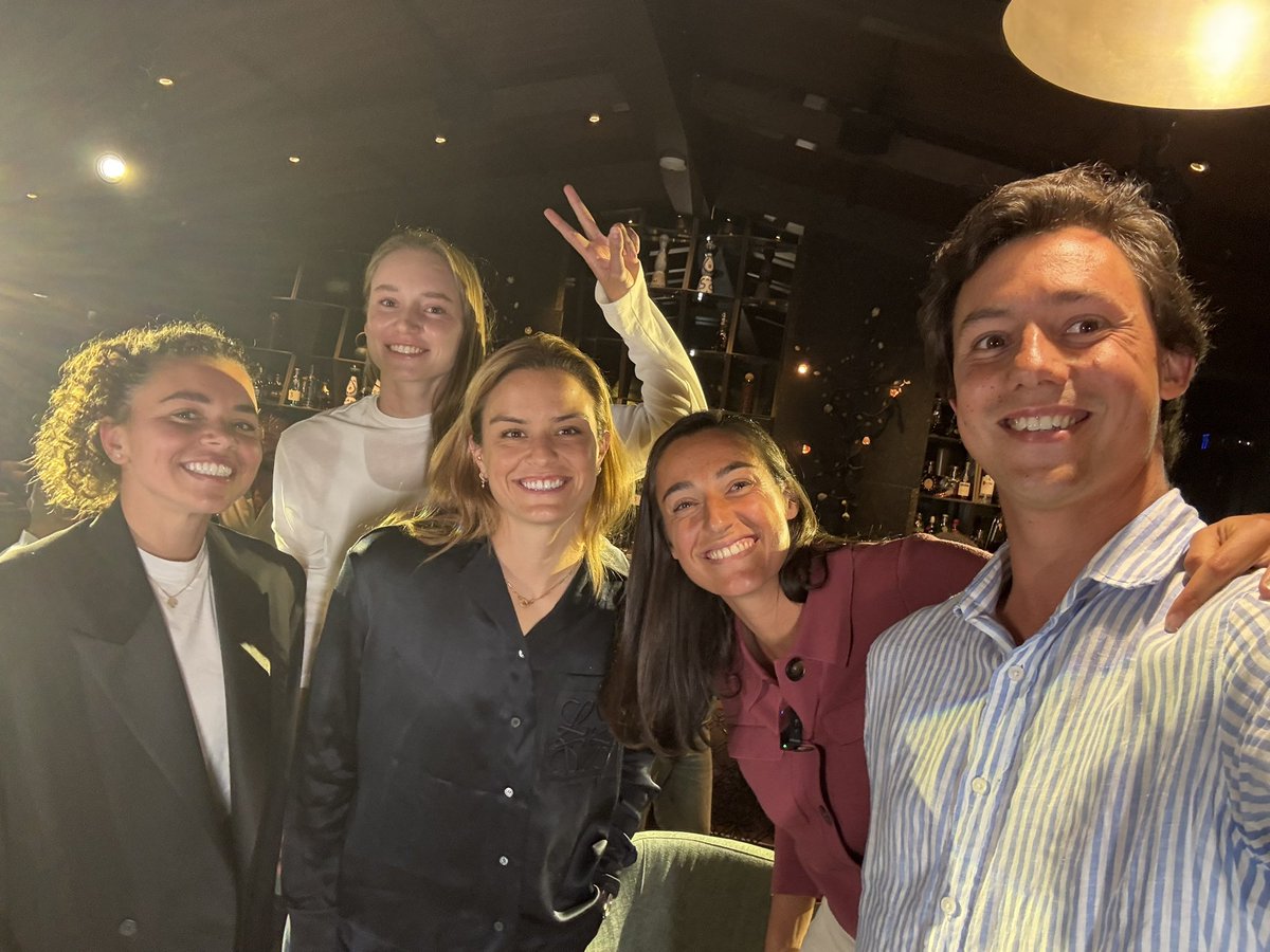 What an evening. As I’ve shared many times, my tennis career hasn’t been an easy one. I was taught that I couldn’t be friends with other girls, or have much fun off the court. And I believed this for many years. To the point it became very dark, affecting my health. And to be now