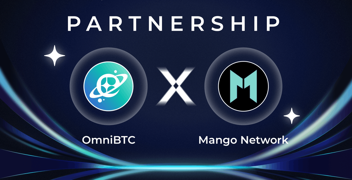 OmniBTC (@omnibtc) on Twitter photo 🤝Partnership announcement🤝
We’re excited to partner with <a href="/MangoOS_Network/">Mango Network</a>, a high-performance multi-VM omnichain infrastructure network. This collaboration aligns with our vision to deliver seamless cross-chain interoperability.
Integration is underway. Stay tuned!🚀 🤝Partnership announcement🤝
We’re excited to partner with <a href="/MangoOS_Network/">Mango Network</a>, a high-performance multi-VM omnichain infrastructure network. This collaboration aligns with our vision to deliver seamless cross-chain interoperability.
Integration is underway. Stay tuned!🚀