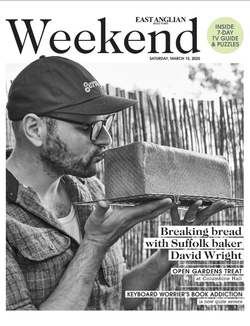 Catherine Larner (@catherinelarner) on Twitter photo Baker David Wright featured in <a href="/EADT24/">East Anglian Daily Times</a> this weekend. He is visiting <a href="/_theriverside/">The Riverside</a> Woodbridge on Sunday 30 March 6.30pm to celebrate the launch of his new book Breaking Bread. Get a copy of the book with your ticket, call 01394 382174 Baker David Wright featured in <a href="/EADT24/">East Anglian Daily Times</a> this weekend. He is visiting <a href="/_theriverside/">The Riverside</a> Woodbridge on Sunday 30 March 6.30pm to celebrate the launch of his new book Breaking Bread. Get a copy of the book with your ticket, call 01394 382174