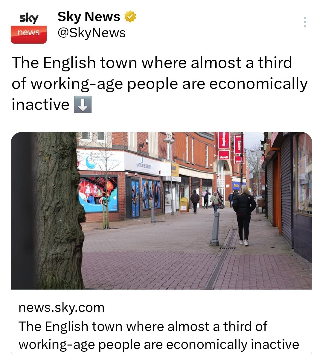 Narinder Kaur (@narindertweets) on Twitter photo In Ashfield, 91.8% of residents identify as White British, in other words - not immigrants.
Also - their local MP is <a href="/LeeAndersonMP_/">Lee Anderson MP</a>
All makes sense.... In Ashfield, 91.8% of residents identify as White British, in other words - not immigrants.
Also - their local MP is <a href="/LeeAndersonMP_/">Lee Anderson MP</a>
All makes sense....