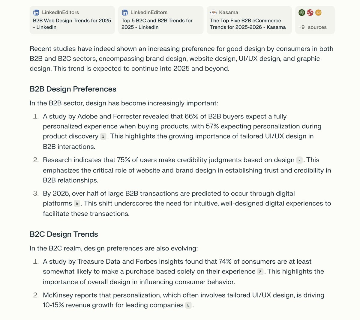 Creating good design is damn hard. Maintaining good design consistently at scale is impossible for most

This is brutal, given that the appetite for good design is growing

Even studies show that purchase decisions are increasingly being guided by design

What is "design"?

It's