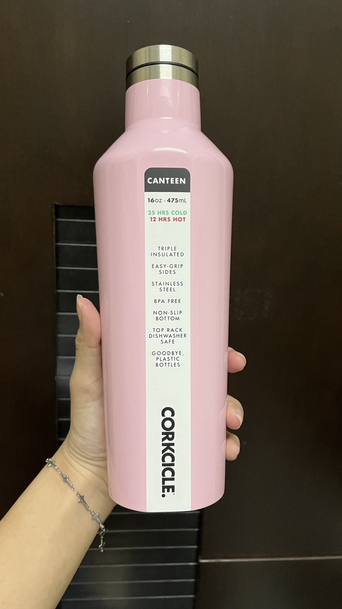 itsmoonhana's tweet photo. WTS want to sell
Corkcicle Canteen 475ml (16 oz) Rose Quartz
Original❗️
NEWWW (tdk pernah dipakai)
✅ Box amann
IDR 400.000 (Harga store 530.000‼️)

📍Jakarta Barat
💸 Via tokren/tokped (Tokped udh gratisongkir)

DM for more info

#wts #corkcicle https://t.co/RWUb4YNSb0