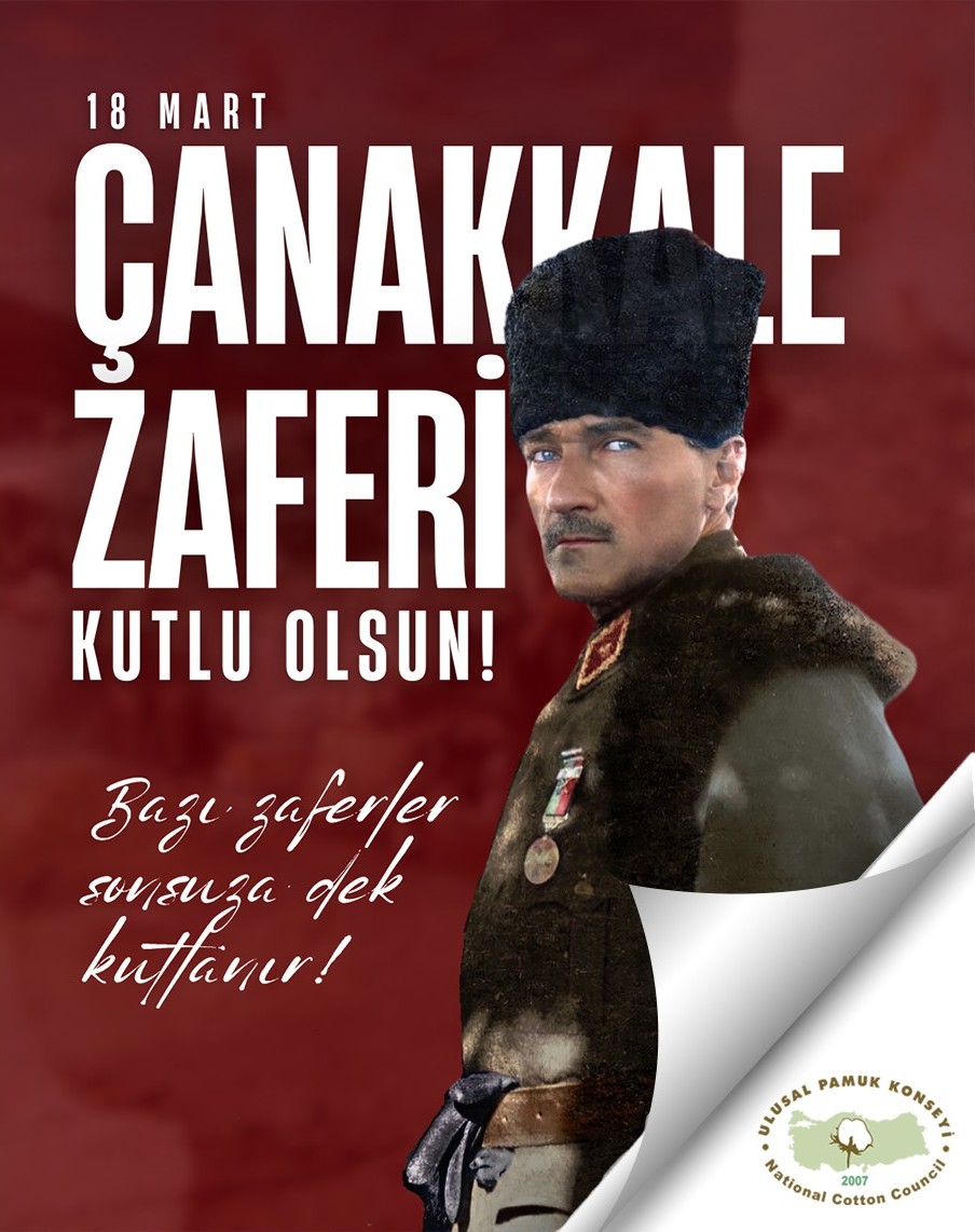 Çanakkale Zaferi’nin 110. yıl dönümünü kutluyor; başta Gazi Mustafa Kemal Atatürk ve silah arkadaşları olmak üzere, vatanımızın bölünmez bütünlüğü ve milletimizin huzuru için canlarını feda eden tüm aziz şehitlerimizi rahmet, minnet ve saygıyla anıyoruz.#çanakkalegeçilmez