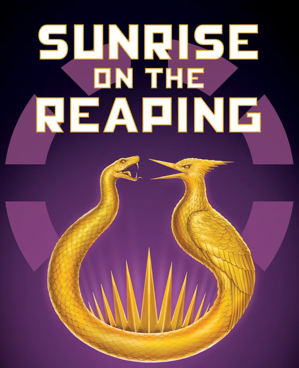 PopBase's tweet photo. The newest instalment of the ‘Hunger Games’ series, ‘Sunrise On The Reaping’, is now available. https://t.co/AnBqXiAfuO