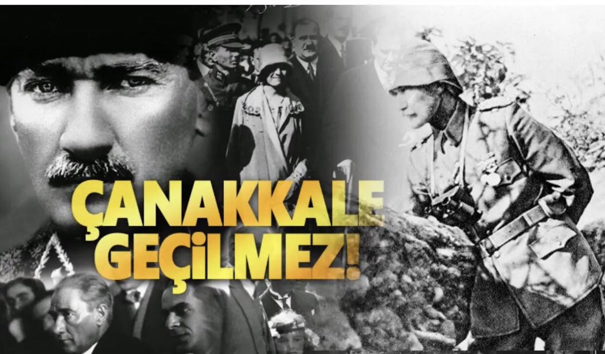 #18MartÇanakkaleZaferi nin 110. yılı kutlu olsun.

Ne Mutlu Türküm Diyene !
🇹🇷🇹🇷🇹🇷🇹🇷🇹🇷🇹🇷🇹🇷🇹🇷🇹🇷
#ÇanakkakeGeçilmez 

#EmekliDardaHemenSeçim
#5000KısmiDardaAcilYasa