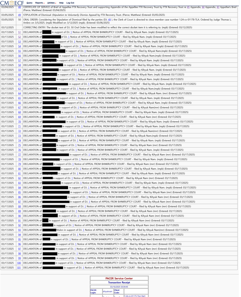 51 people have declared their support for my appeal. Thank you so much!

The deadline is Friday, and it's still not too late.
Please join us now.

There's an FTT appeal.
Join us: t.me/AgainstFTXDebt…

#FTT #FTX