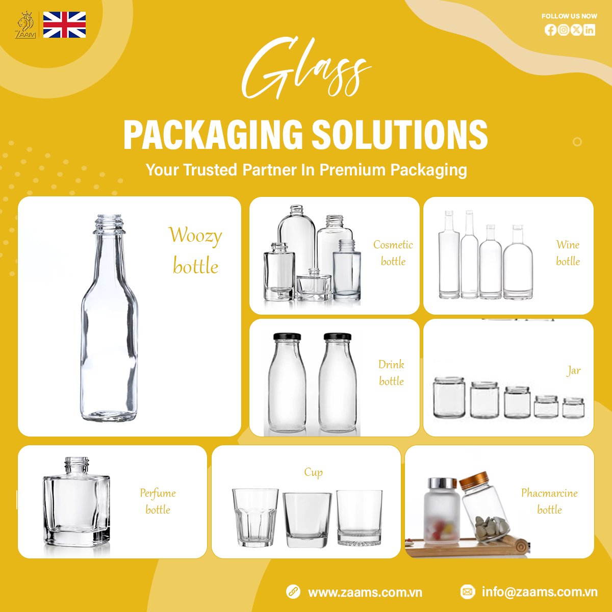 According to a survey, 78% of consumers believe glass jars preserve the original flavor better. This is not just a number, but a testament to the growing trend of choosing premium food with safe packaging.

#zaam #customiez #GlassPackaging #PremiumProducts