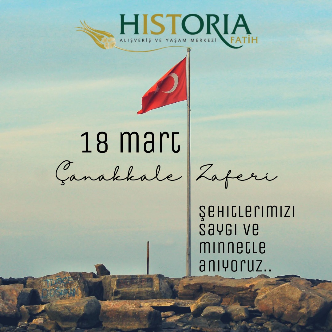 Vatanı uğruna canlarını feda eden kahramanlarımızın destan yazdığı gündür. Şehitlerimizi rahmetle, gazilerimizi minnetle anıyoruz. #historia