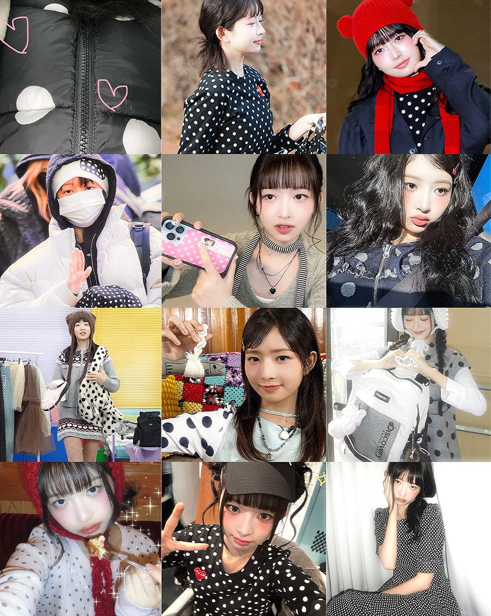 no one takes polka dots seriously than naoi rei