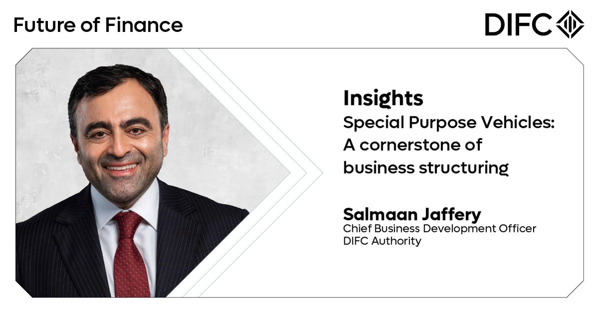DIFC's tweet image. Special Purpose Vehicles (#SPVs) are transforming business structuring in Dubai. With a pro-business environment &amp;amp; rising #privatewealth, SPVs help firms manage risk, protect assets &amp;amp; plan for the future.   Read more: difc.ae/whats-on/insig…