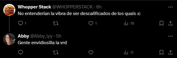 WHOPPERSTACK's tweet photo. Y recuerden mis Whopper Fanáticos, La envidia mata el alma y la envenena https://t.co/giBFx0OoYq