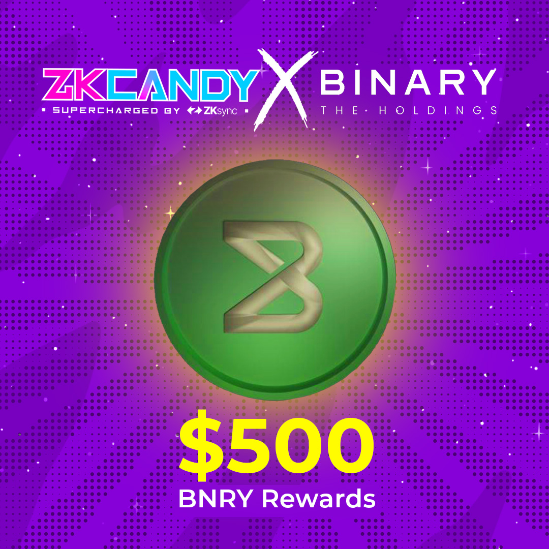 ZKcandyHQ's tweet photo. In collaboration with @thebinaryhldgs, we're dropping an exciting quest with a $500 worth of $BNRY prize pool! 🔥

🔗: https://t.co/kGN398kUsj
⏰: Ends Mar 25 2025

How to Enter: 
1️⃣ Follow @ZKcandyHQ @thebinaryhldgs @BNRYGames @candydefense @pepekingdomhq
2️⃣ QRT this post
3️⃣ Like & RT: https://t.co/s4VOaHwyr0
4⃣ Tune in for our upcoming AMA & catch the 'secret code'

Don't miss this.