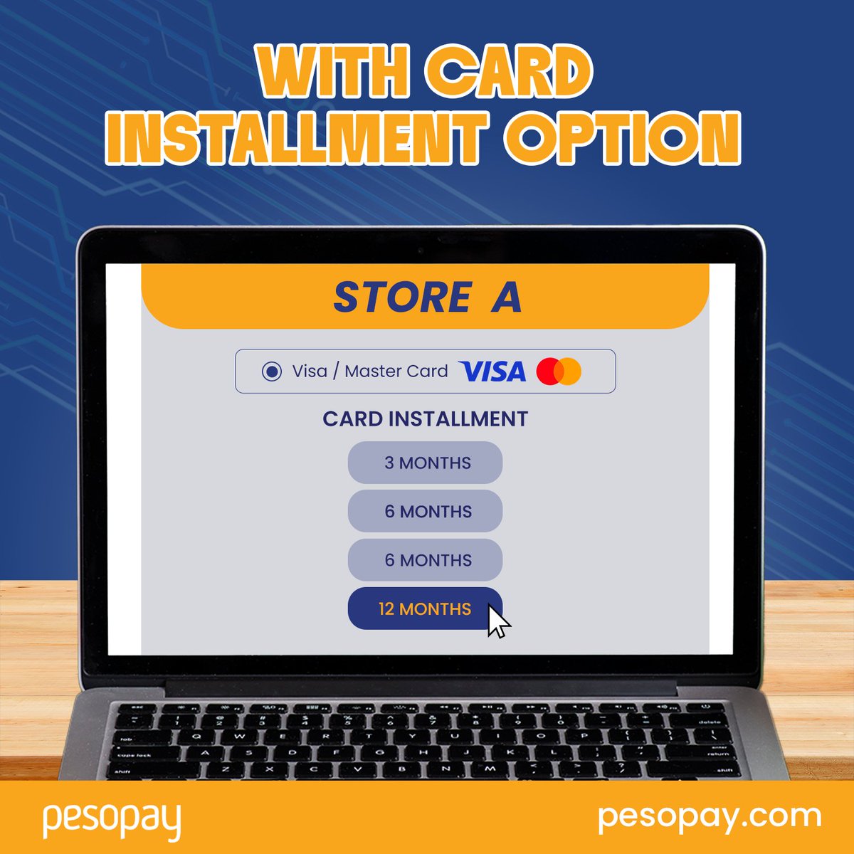 PesoPay's tweet photo. Don’t limit the payment options you could offer to your customers. Provide options of card installment, and Buy Now, Pay Later on your e-commerce business. Sign up now at https://t.co/ZOKTszp9JZ https://t.co/YU8tb8gIrw