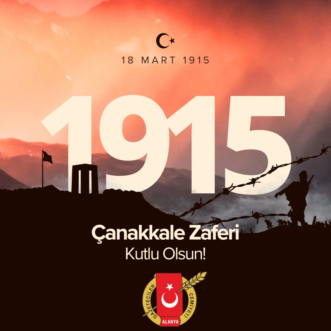 Büyük Zaferin 110. Yılında Gazi Mustafa Kemal Atatürk ve tüm şehitlerimizi  minnet ve şükranla anıyoruz. #Çanakkalegeçilmez