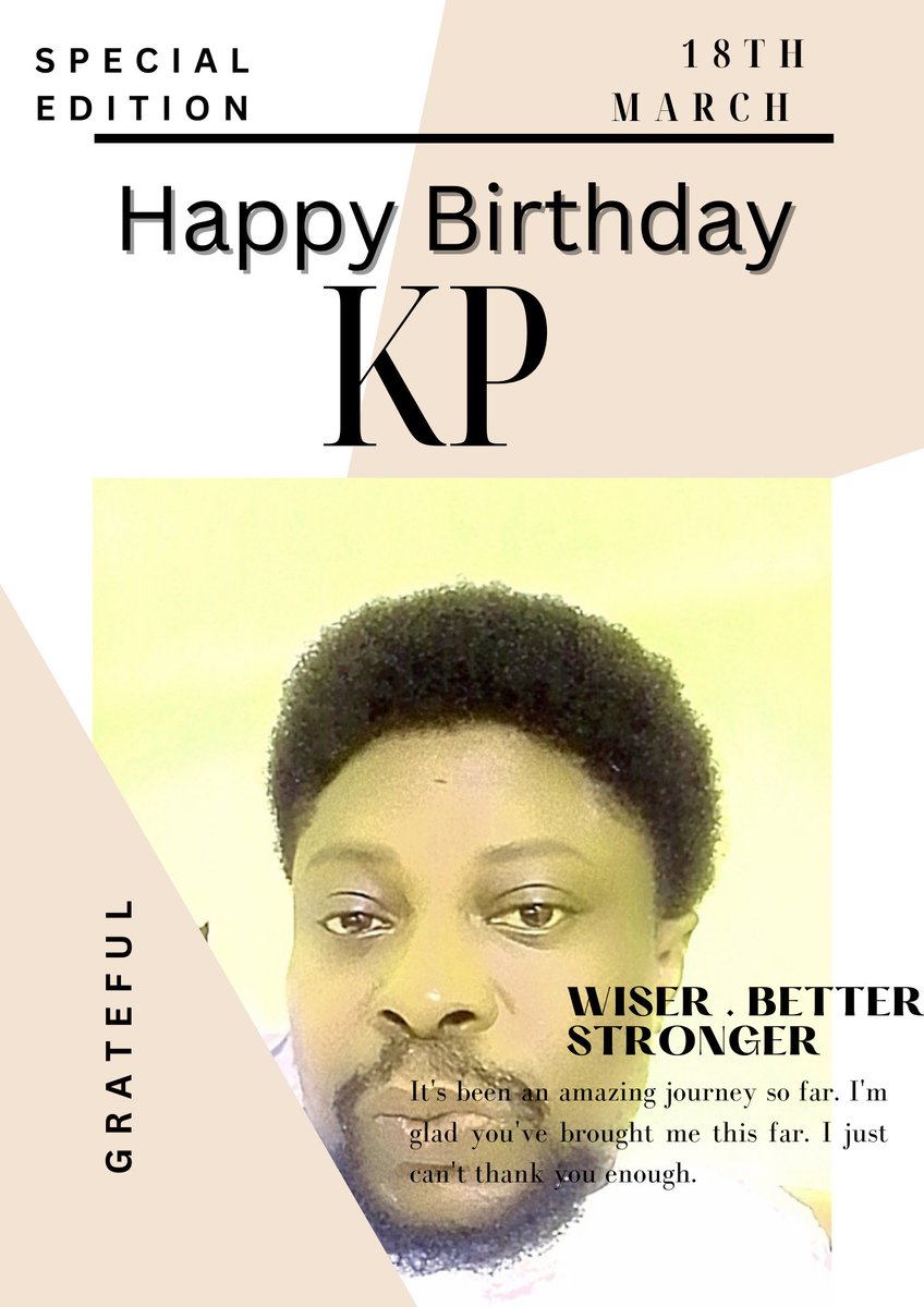 KunlePelemo's tweet photo. Words can’t express how grateful I am. 
Thank you, God, for another year of bliss. 
Happy Birthday to me! 🎉❤️
#happybirthday #birthday #birthdaycelebration https://t.co/5eT0Cwi3sk