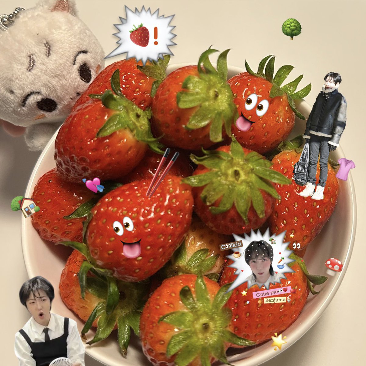 sco0dyboo's tweet photo. 🥢🐈୨୧ ⋆🍓👀🎀
(  ขอกิมด้วยด้ะม้าย ⸝⸝ʚ̴̶̷̆ ̯ʚ̴̶̷̆⸝⸝  )💘 https://t.co/ai4QQS4BFX