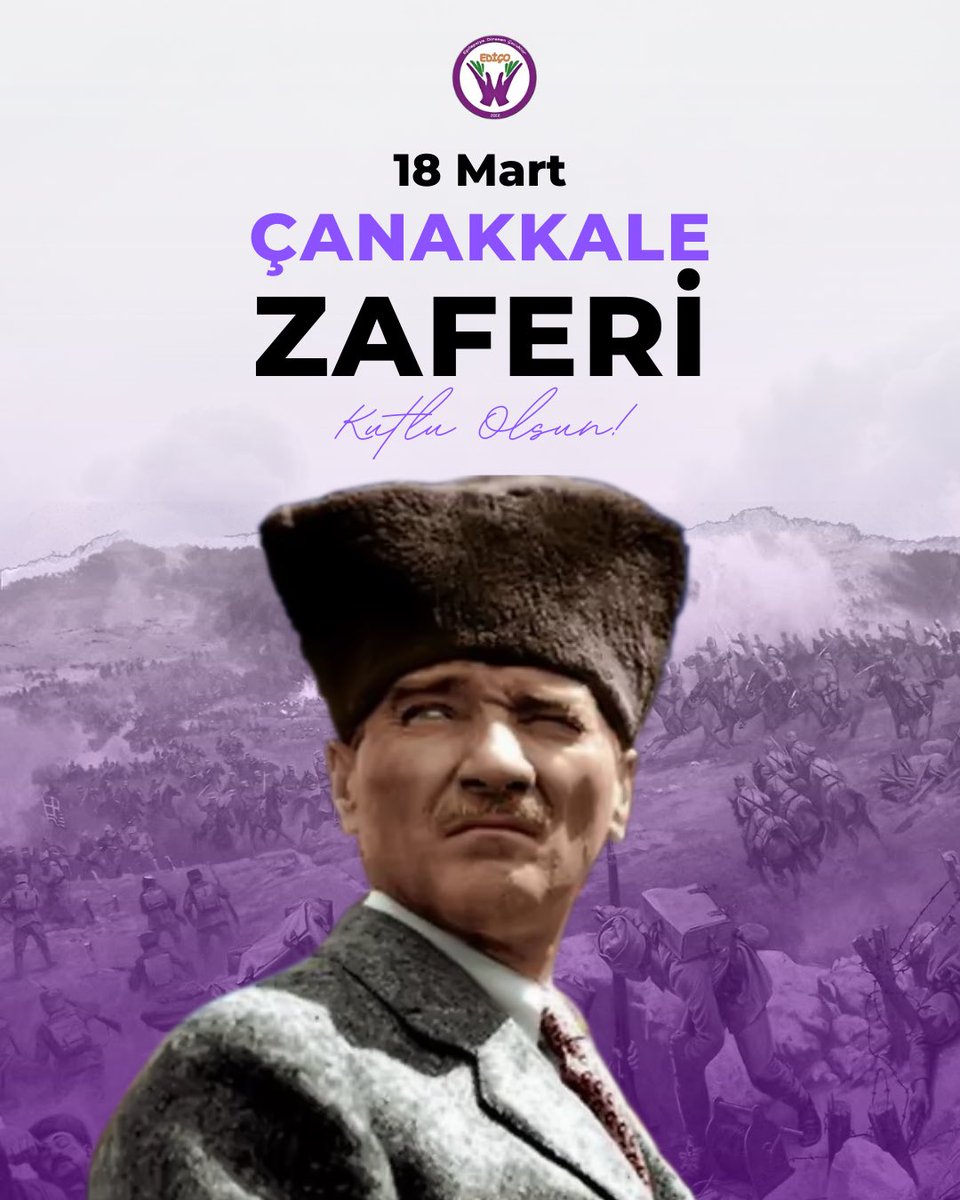 Ulu Önder Mustafa Kemal Atatürk’ü ve silah arkadaşlarını saygı ve rahmet ile anıyoruz.

18 Mart Çanakkale Zaferi kutlu olsun. 🇹🇷