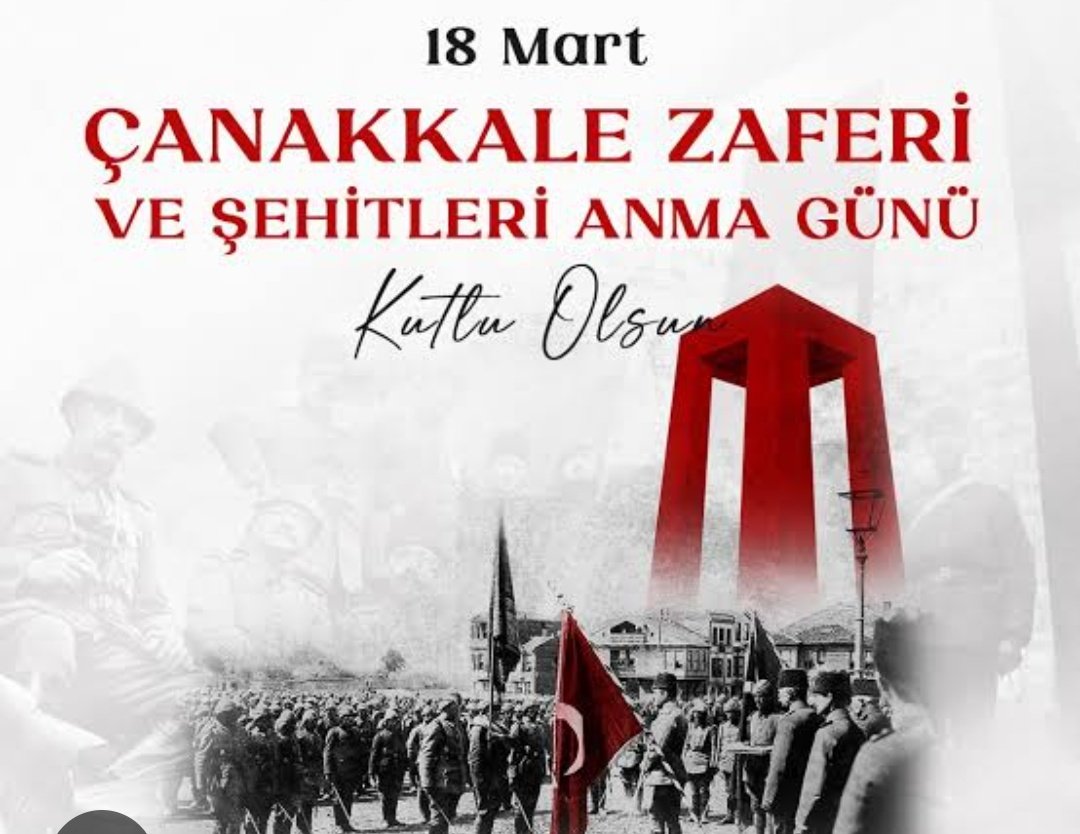110 yıl önce, bugün 18 Mart 1915'te, Çanakkale'de yalnızca bir zafer değil, bir milletin bağımsızlık destanı yazıldı. Başkomutan Gazi Mustafa Kemal Atatürk ve silah arkadaşları, vatan topraklarını canları pahasına savunarak "Çanakkale geçilmez" dedirtti.
#18MartÇanakkaleZaferi