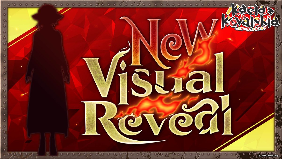 hololive_En's tweet photo. 🔨BIG NEWS🔨

Kaela Kovalskia (@kaelakovalskia) is getting a brand-new visual and will be revealing it during livestream!

📅March 26, 9:30 PM (JST)
📺https://t.co/wkOn1TUQDm

🔽Details
https://t.co/n3RDISi9TT

#Ka3volution https://t.co/xKnBQxy6zA