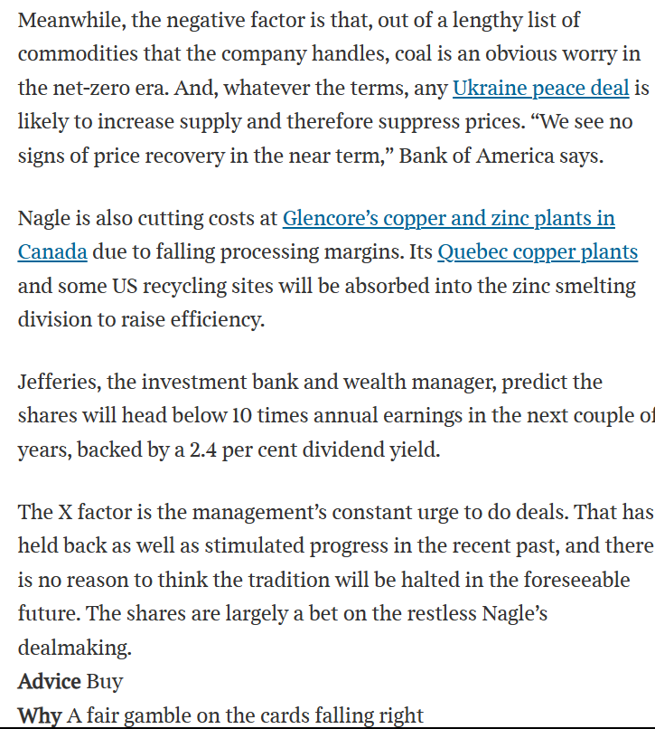 entrustTMF's tweet image. Tempus In The Times Says BUY #GLEN Glencore