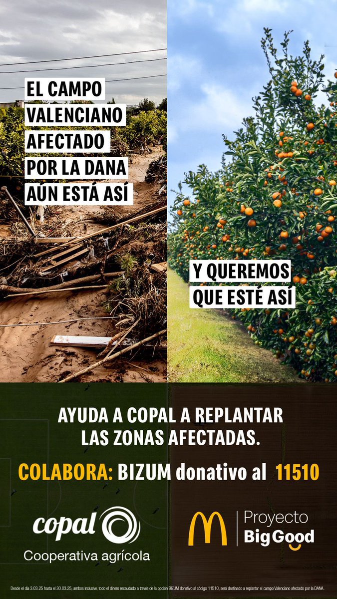 Apoyando a nuestro campo, vamos juntos y poco a poco, con la ayuda de todos, granito a granito, conseguiremos una gran Montaña… vamos a por ello. 
#Enelcampoxelcampo 
👇👇👇👇👇👇👇👇👇👇👇👇