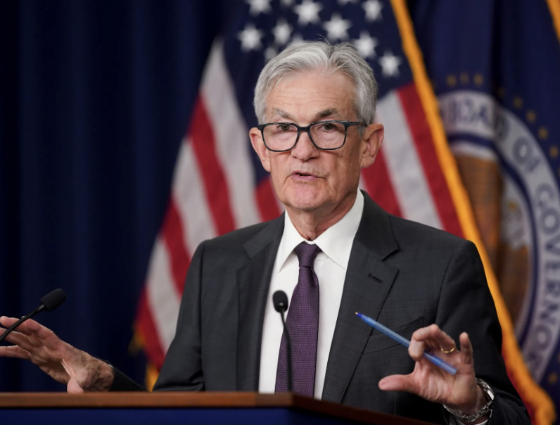 cryptorover's tweet photo. FED FOMC meeting in tomorrow.   

If Powell says something bullish.   

Bitcoin, Crypto &amp; Stocks will explode! https://t.co/EIrC1SPzxN