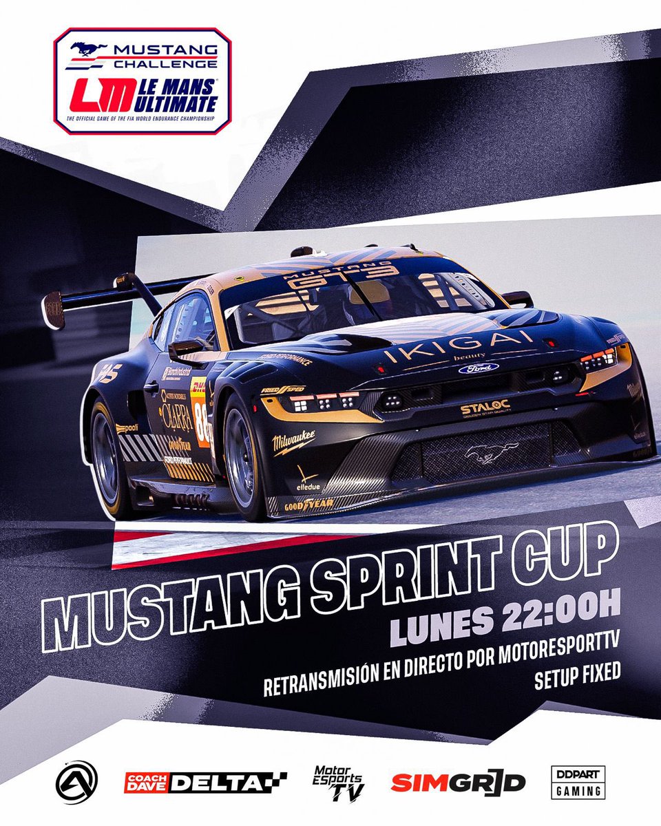 Buenos días! 

Si te apetece echar un 
buen rato en <a href="/LeMansUltimate/">Le Mans Ultimate</a> 

Buenas noticias…

Todavía tienes plazas!!!

#Inscripcion_gratuita 👉

thesimgrid.com/championships/…

<a href="/AERO_esp/">AERO</a> 

Colaboran:
<a href="/SRPsimracingpro/">SRP SimRacing-Pro.com</a> 
<a href="/simufy/">Simufy</a> 
<a href="/customcockpits/">Custom Cockpits</a> 
<a href="/iovaluetech/">IOVALUE TECH</a> 
#1MB

🥰😜