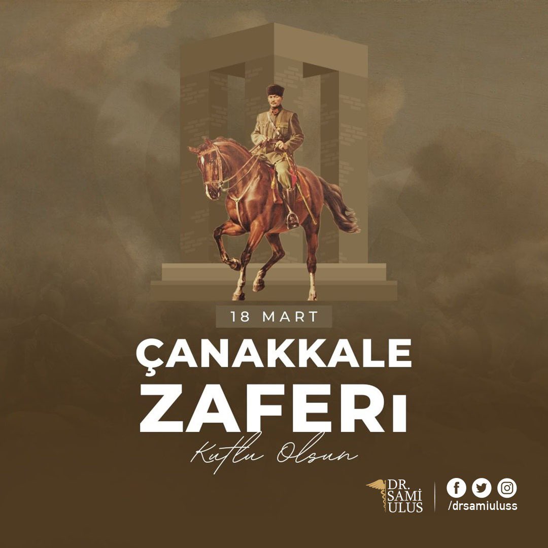 18 Mart Çanakkale Zaferi'nin 110. Yıl dönümünde destan yazan tüm kahramanları saygı, minnet ve rahmetle anıyoruz.
Ruhları Şad Olsun.

<a href="/ankarailsaglik/">Ankara İl Sağlık Müdürlüğü</a> 
<a href="/sbkhgm/">Kamu Hastaneleri Genel Müdürlüğü</a>