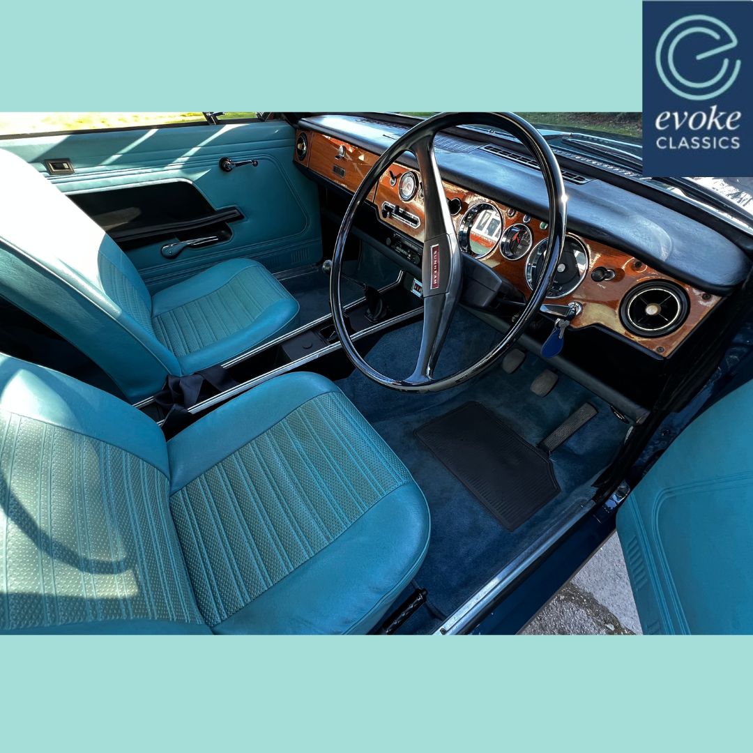EvokeClassics's tweet image. ENDING TODAY AT 4PM
1970 Sunbeam Alpine Fastback
evoke-classics.com/auction/#/lots…
Lovely example
Well maintained
1725cc engine with a single Zenith-Stromberg carburettor
4 speed manual
From a private collection
Will be supplied with a fresh MOT
#Sunbeam #Alpine #SunbeamAlpine
