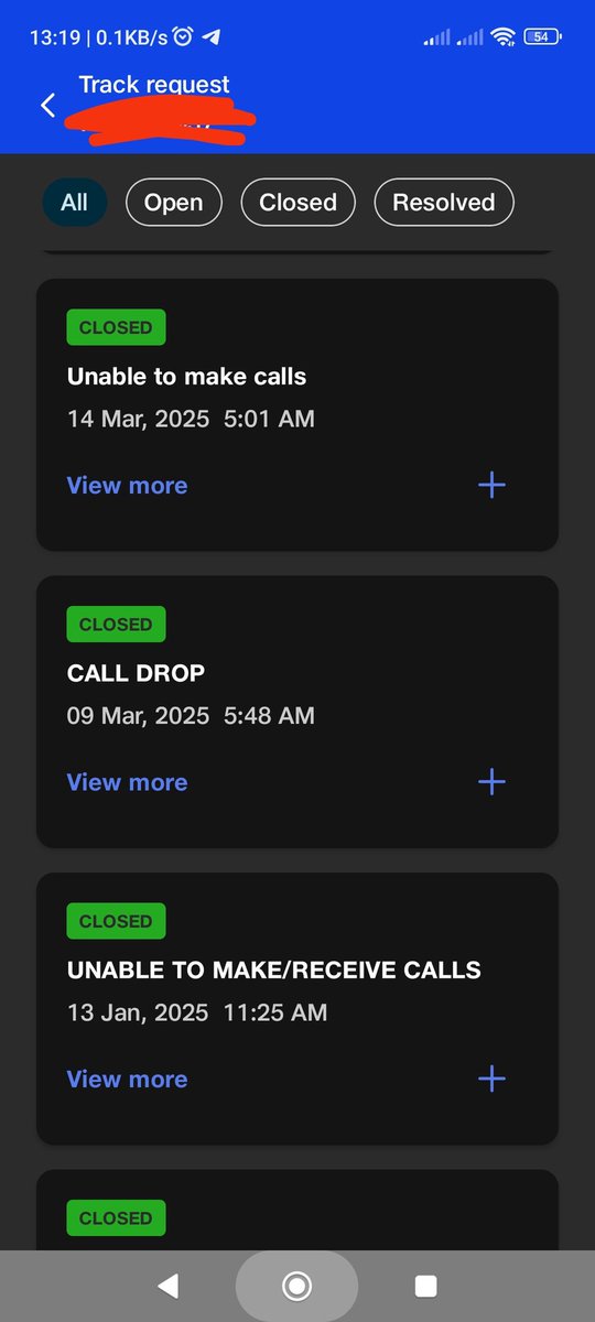 iamsam65407719's tweet image. Jio is becoming worse nowadays. Despite multiple complaints, they haven&apos;t resolved my issues.
@JioCare  @reliancejio 
#jio #complain #networkproblem #calling