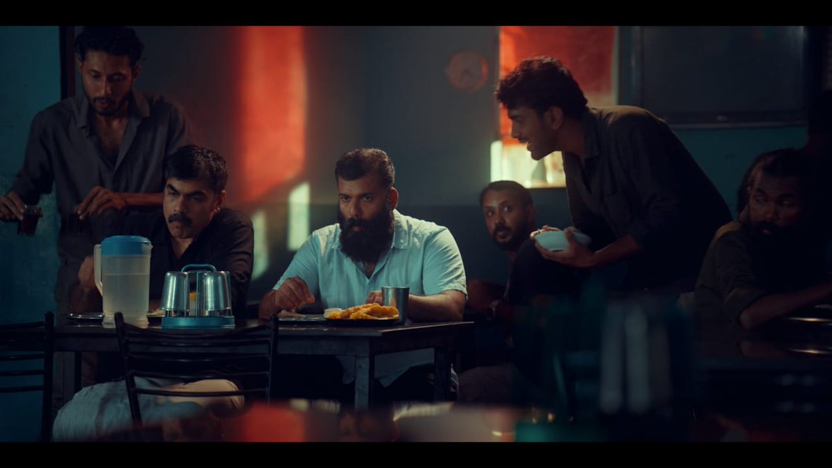 Inspired from The last supper - Created by dop Prayag Mukundan #sangarshaghadana #artofwarfare #krishandfilms #prayagmukundan #iffk #malayalamcinema