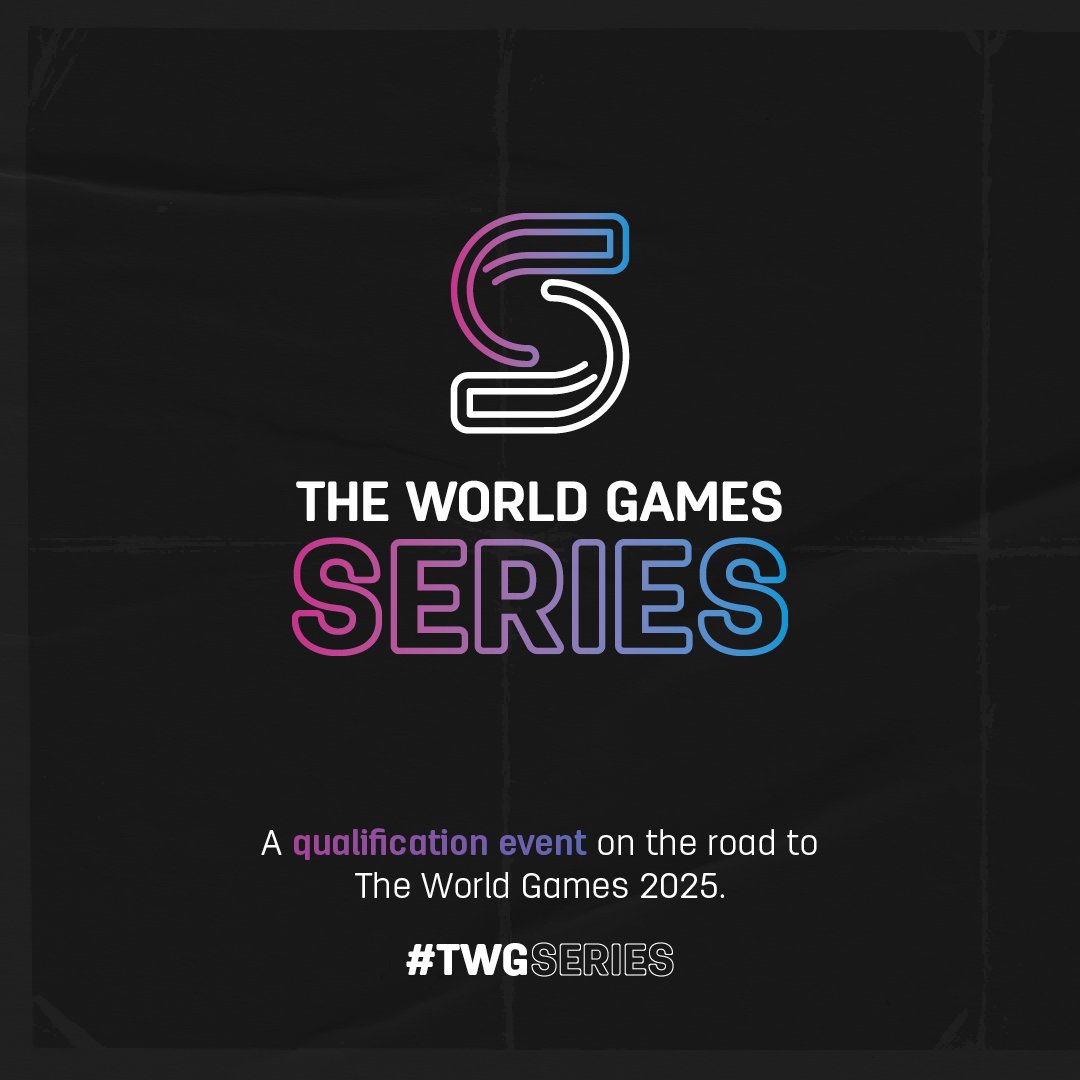 TWG_Series's tweet photo. ✨ The World Games Series takes place next weekend in Chengdu! ✨

For the three participating sports, the Series is a qualification event for The World Games 2025 to be held in August in Chengdu.

We cannot wait 🤩

#TWGseries #WeareTheWorldGames #RoadtoChengdu https://t.co/JNtpRdwP1E