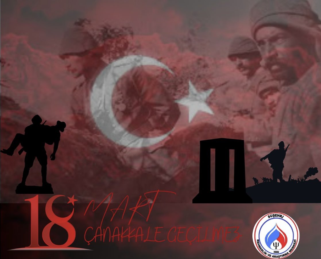 #ÇanakkaleZaferi'nin 110. yıl dönümünde, bu toprakları bizlere vatan yapan Gazi Mustafa Kemal Atatürk ve silah arkadaşları başta olmak üzere, tüm şehitlerimizi rahmet ve minnetle anıyoruz. 
#CanakkaleGecilmez #18martcanakkalezaferi