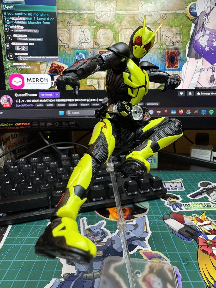 🍚Mochi stream ended!🍚

Kamen Rider Zero One complete! “ rising hopper! A jumper to the sky turns to a rider kick.” Thank you all for an awesome night 😊

Big shout out to <a href="/ReyOrtega/">Rey-O aka Ippo aka Bob Moss</a> <a href="/ErykDragonheart/">Eryk Dragonheart</a> <a href="/YuuraKalinowska/">Yuura Kalinowska 🐻🍵 Graduation Arc</a>  thank you for the raid and loves ❤️