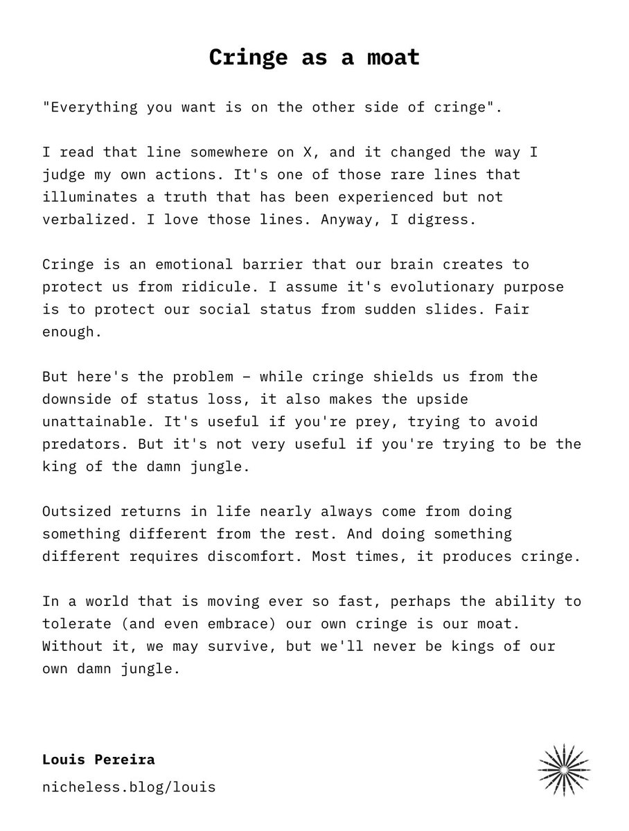 Random thought for the day