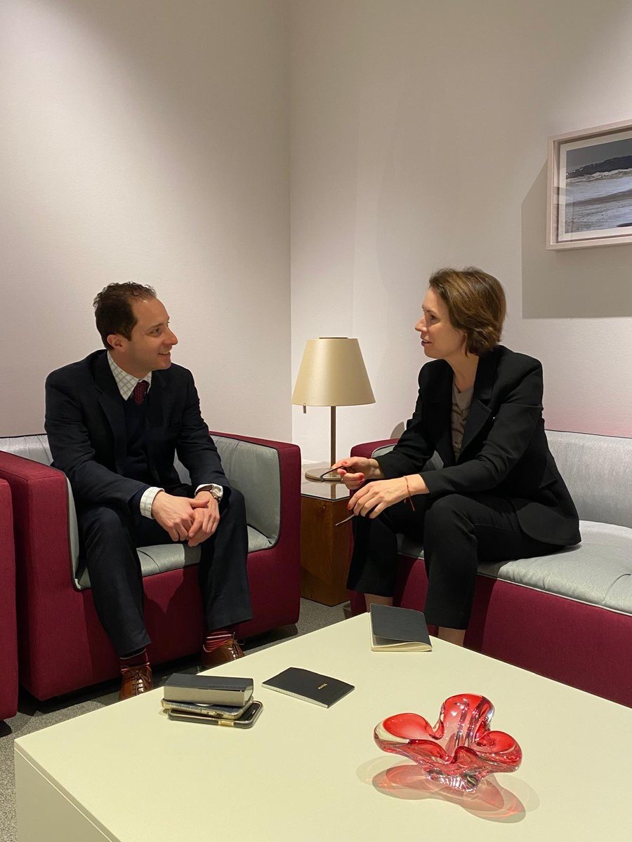 Geneviève Brisson (@genbrisson) on Twitter photo Avec <a href="/nickbrousseau/">Nicholas Brousseau</a> pour notre rencontre mensuelle. Merci pour l’accueil !
En ces temps de changements géopolitiques, c’est important de pouvoir se rencontrer et d’échanger. Une très belle collaboration entre nous et nos équipes. <a href="/QuebecBeneluxUE/">Québec à Bruxelles</a> Avec <a href="/nickbrousseau/">Nicholas Brousseau</a> pour notre rencontre mensuelle. Merci pour l’accueil !
En ces temps de changements géopolitiques, c’est important de pouvoir se rencontrer et d’échanger. Une très belle collaboration entre nous et nos équipes. <a href="/QuebecBeneluxUE/">Québec à Bruxelles</a>
