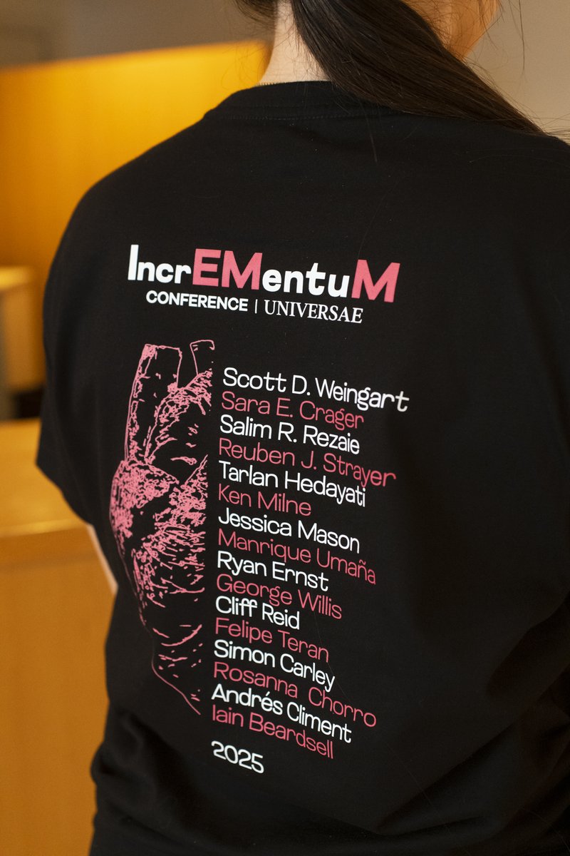 Still feeling the emotional hangover from #Incrementum2025!

Huge thanks to our amazing speakers—this wouldn’t have been possible without you. 👏

Engaging, disruptive, and impactful talks. 🫀⚡

Who’s ready for round two? 🫢