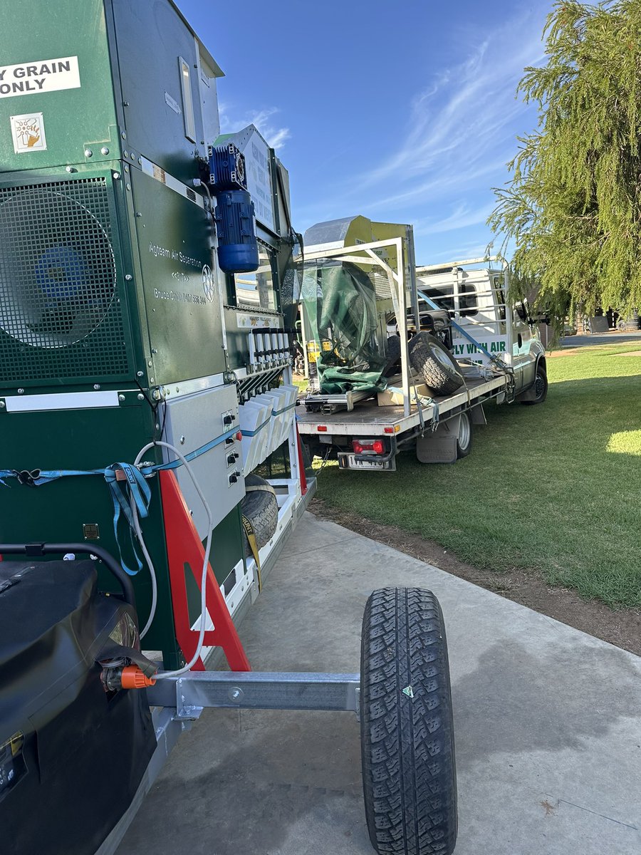 Milk run northern NSW. Happy do it yourself seed cleaning coming up.