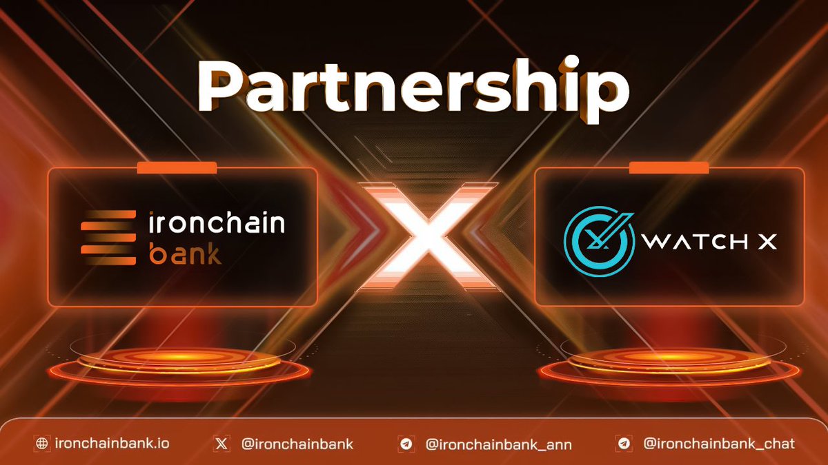 Iron Chain Bank 🟧 (@ironchainbank) on Twitter photo 🚀 Thrilled to announce our partnership with <a href="/watchxnetwork/">WatchXNetwork</a> ! Together, we’re bridging the gap between wearable technology and decentralized finance, creating a smarter and more rewarding Web3 experience! 🎉
WatchX Network is redfining Web3 wearables by integrating AI-driven 🚀 Thrilled to announce our partnership with <a href="/watchxnetwork/">WatchXNetwork</a> ! Together, we’re bridging the gap between wearable technology and decentralized finance, creating a smarter and more rewarding Web3 experience! 🎉
WatchX Network is redfining Web3 wearables by integrating AI-driven