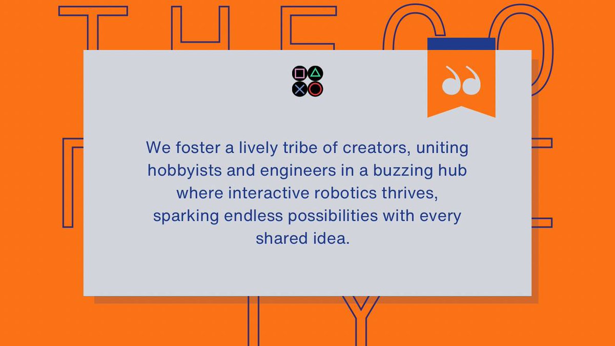 eXhibotng's tweet image. The vision
The Experience 
The Community 
The Innovation!

#eXhibotNg #RoboticsRevolution #TECH4ALL