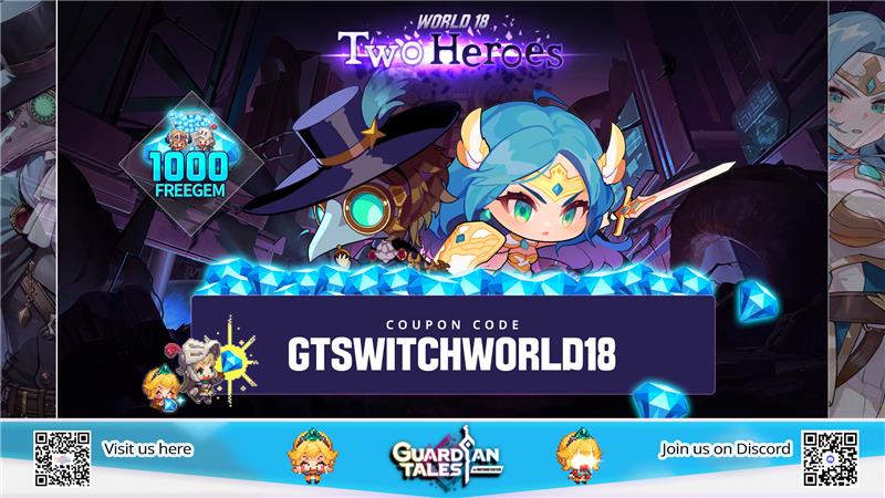 Little Princess has TWO gifts for you to celebrate the arrival of  World 18!

[World 18 Coupon Code]
🎁Coupon Code: GTSWITCHWORLD18
🎁 Coupon Reward: 1,000 Gems

[2025 Profile Frame Giveaway]
🎁Reward: 2025 Frame

Check the full details at:
gt-console.com/news/266?lang=…