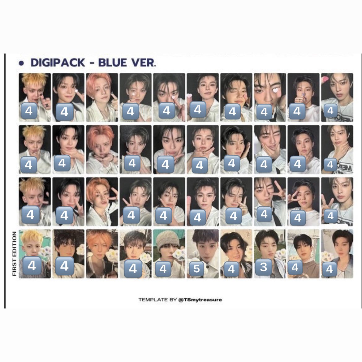 TREASURE pleasure トレカ weverse タワレコ mu-mo YGEX 特典 交換

譲 ヒョンソク ジフン ジュンギュ ジェヒョク アサヒ ドヨン ハルト ジョンウ ジョンファン
求 ヨシ (同種・異種🙆🏻‍♀️)

4冊あるのでアルバム同士の交換も求めてます😭
纏めて交換可能な方優先

郵送 埼玉2日間手渡し🙆🏻‍♀️
 #treasure交換