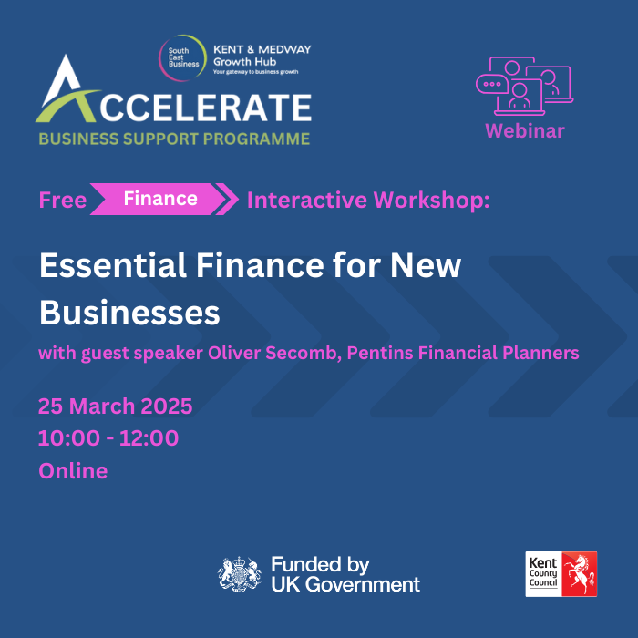 WestKentBusiness (@wkentbusiness) on Twitter photo 1 WEEK UNTIL FREE WEBINAR - Learn the basics of managing your business finances with expert guidance
✔ Foundational financial strategies
✔ Practical tools and tips from Pentins Financial Planners
Book now: zurl.co/lwOp3
#BusinessSupport #KentEntrepreneurs
<a href="/KMGrowthHub/">K&M Growth Hub</a> 1 WEEK UNTIL FREE WEBINAR - Learn the basics of managing your business finances with expert guidance
✔ Foundational financial strategies
✔ Practical tools and tips from Pentins Financial Planners
Book now: zurl.co/lwOp3
#BusinessSupport #KentEntrepreneurs
<a href="/KMGrowthHub/">K&M Growth Hub</a>