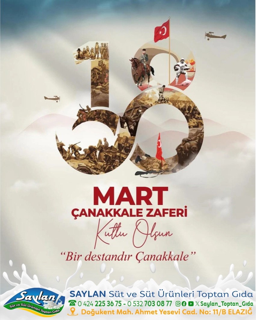 🇹🇷 Çanakkale Zaferi’mizin 110 yıl dönümü kutlu olsun. 🇹🇷
Kahraman şehitlerimizi saygı ve rahmetle anıyoruz.