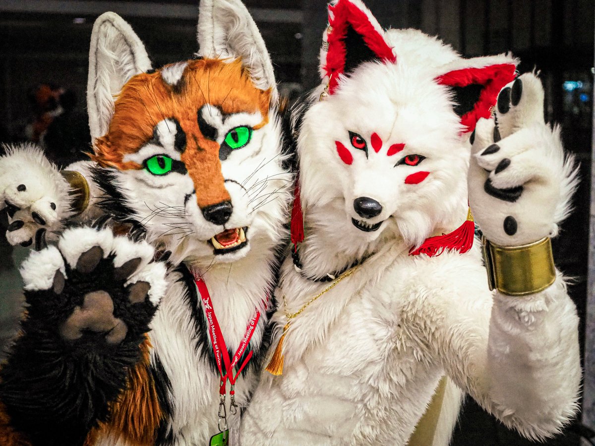 この写真ホント可愛くて気に入ってる…！#FurryPark