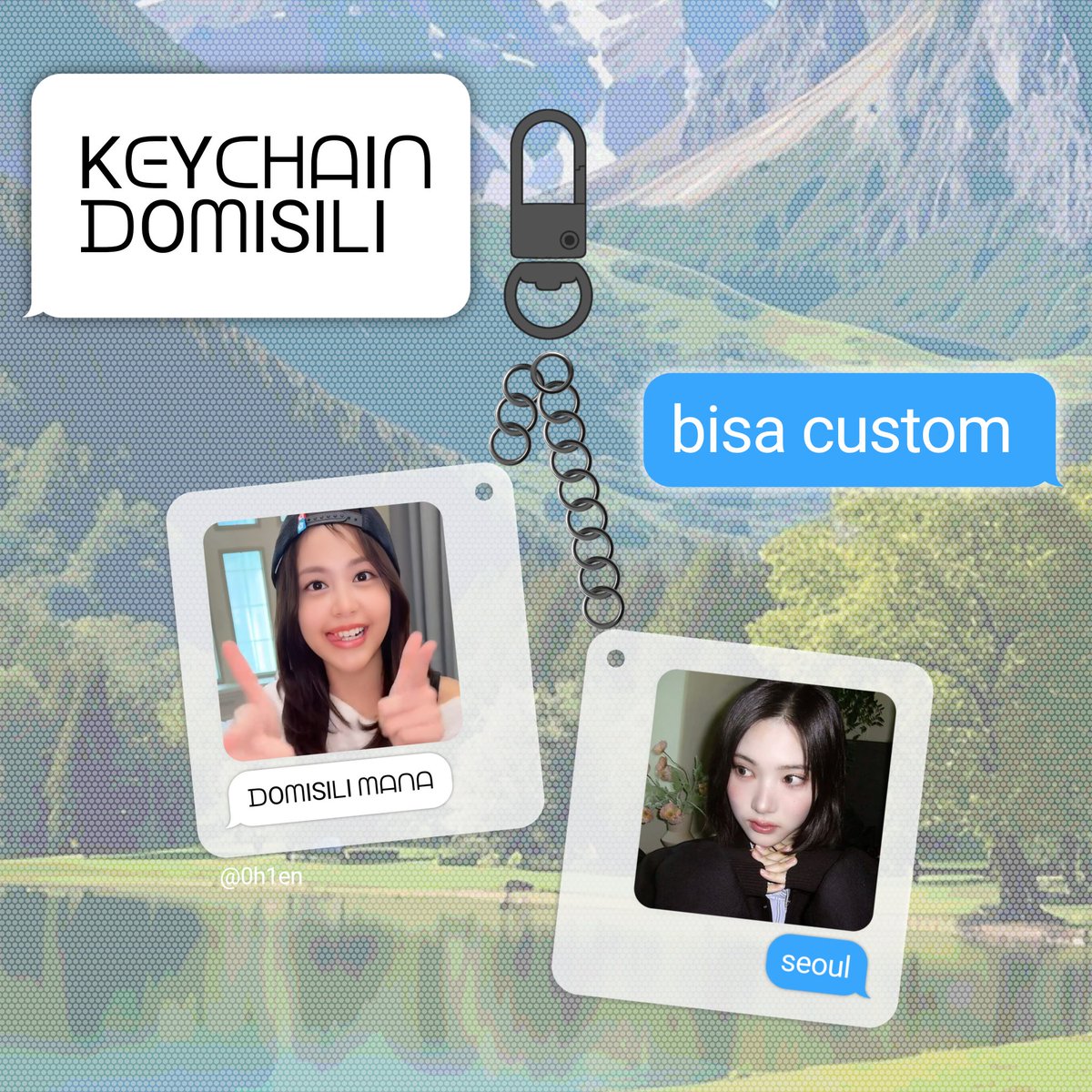 HELP RT

⋆. OPEN PO CUSTOM KᕮYᑕᕼᗩIᑎ ᗪOᗰISIᒪI .⋆
per 18 - 24 Maret

| PRICE ── Rp 28.OOO
| Dp ── Rp 15.OOO

.ᐟ 2 keychain (satu pasang)
.ᐟ ukuran 3 cm, 2 sisi
ᒪIᑎK : forms.gle/pUkwRnQp6mBhPA…