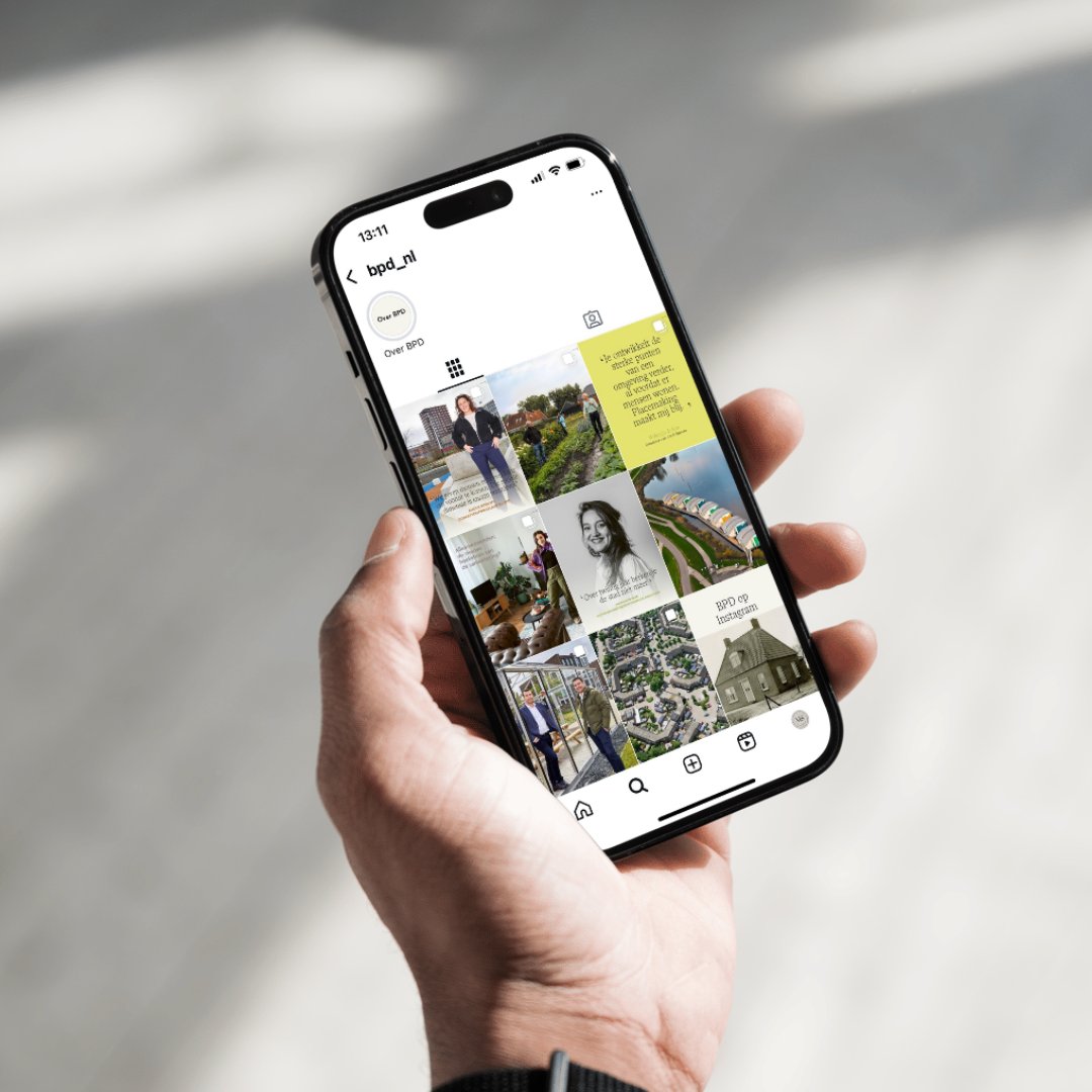 Wist je dat BPD ook te vinden is op Instagram via @𝗯𝗽𝗱_𝗻𝗹? 📷 Hier delen we inspiratie over duurzame en betaalbare gebiedsontwikkeling, mooie beelden uit BPD Magazine, korte feitjes over onze projecten en previews van artikelen: instagram.com/bpd_nl/