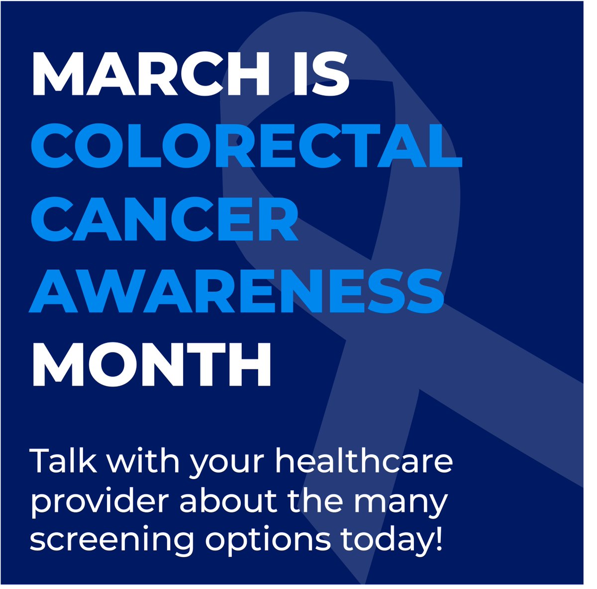 March is National Colorectal Cancer Awareness Month, a critical time to spotlight one of the most common yet preventable cancers affecting millions worldwide. RHA is committed to providing tools and information to stay healthy. #ColorectalCancerAwarenessMonth