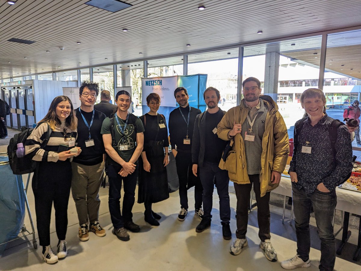 Marc Kielmann (@henloeditorfren) on Twitter photo Exciting science 🧪 and nice chats over coffee ☕ at the #Chemiedozententagung. Great to meet in person at #CDT2025.
w/ <a href="/WahlLab/">WahlLab</a> <a href="/JakeyLG/">Jake Greenfield</a> <a href="/vkrbek/">Larissa von Krbek</a> <a href="/benjamino_acid/">Ben Roberts 🇪🇺</a> <a href="/XingmaoChang/">Xingmao Chang</a> <a href="/adriana_sac_mar/">Adriana Sacristán Martín</a> & co. Exciting science 🧪 and nice chats over coffee ☕ at the #Chemiedozententagung. Great to meet in person at #CDT2025.
w/ <a href="/WahlLab/">WahlLab</a> <a href="/JakeyLG/">Jake Greenfield</a> <a href="/vkrbek/">Larissa von Krbek</a> <a href="/benjamino_acid/">Ben Roberts 🇪🇺</a> <a href="/XingmaoChang/">Xingmao Chang</a> <a href="/adriana_sac_mar/">Adriana Sacristán Martín</a> & co.