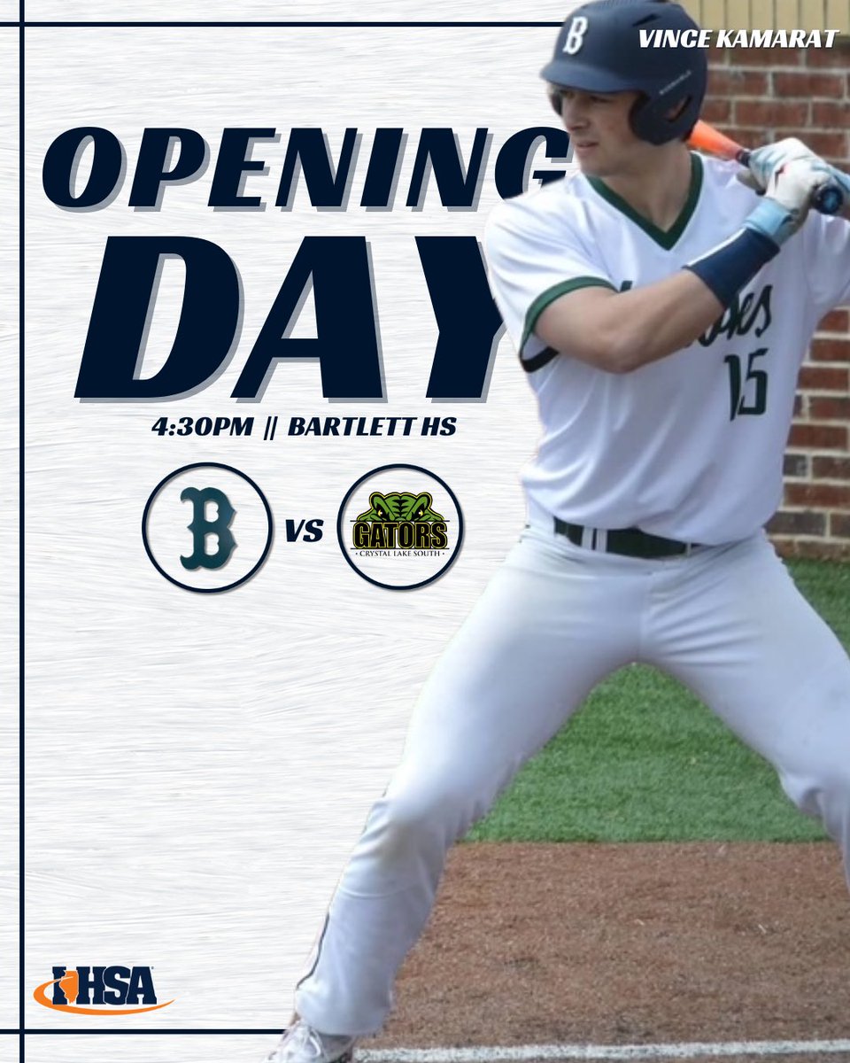 GAMEDAY! The Hawks host Crystal Lake South to open the 2025 season. Come out and support!

🕑4:30PM
📍Bartlett High School
📊 web.gc.com/teams/Q4xePr3B…

#battleshipmentality